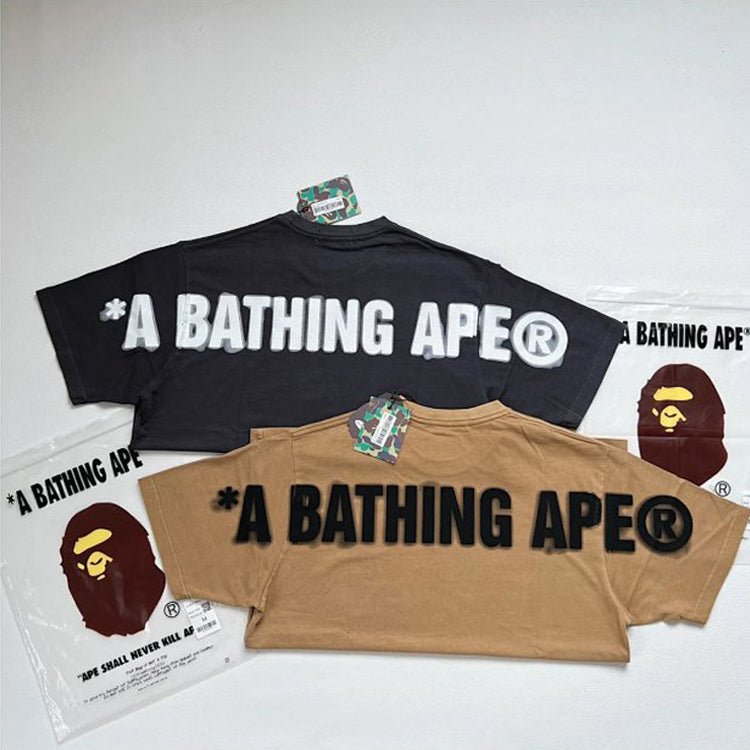 AAPE BY *A BATHING APE® 噴染印花短袖T恤 - VANASH