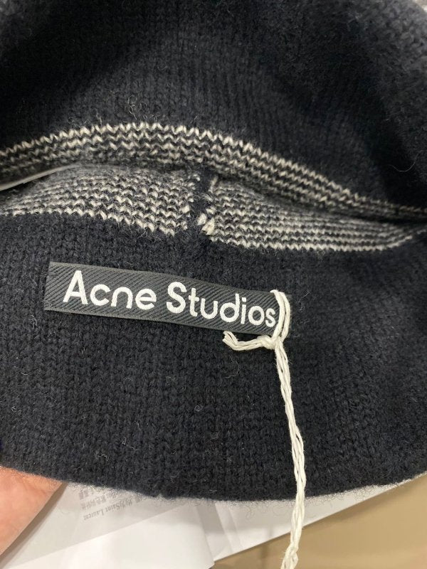 Acne Studios 撞色表情針織毛帽 - VANASH