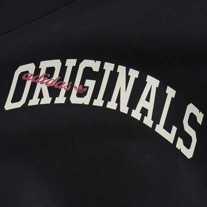 adidas Originals AU JACKET 2 三葉草 男款 棒球外套 運動外套 夾克 - 黑 HY7223 - VANASH