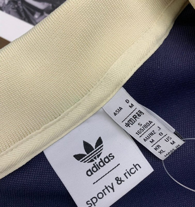 Adidas x Sporty & Rich 聯名復古長袖T恤 - VANASH