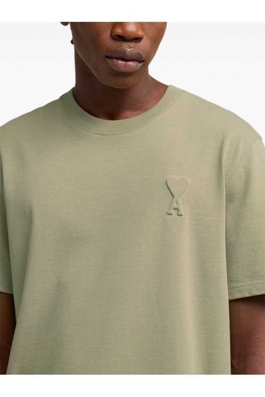 AMI PARIS 立體浮雕LOGO短袖T恤 - VANASH