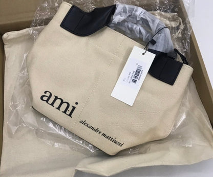 AMI PARIS SMALL MARKET BAG 手提斜挎包 - VANASH