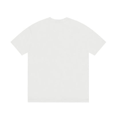 AMI PARIS 銀色刺繡愛心短袖T恤 - VANASH