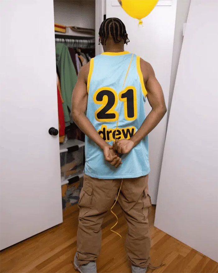 Drew House  Mesh Joy  Basketball Jersey 氣球球衣背心