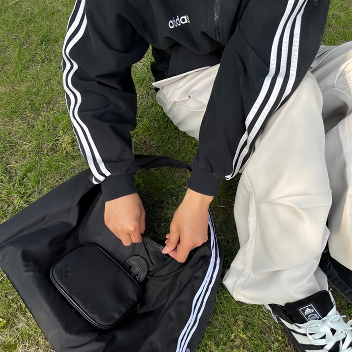 ADIDAS ORIGINALS 黑色大雲朵包