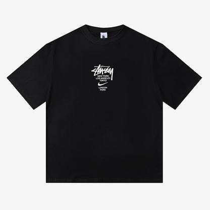 STUSSY x NIKE T-SHIRT 聯名印花短袖T恤