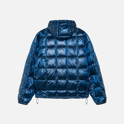 Stüssy Midweight Hooded Puffer 格紋衍縫連帽羽絨外套