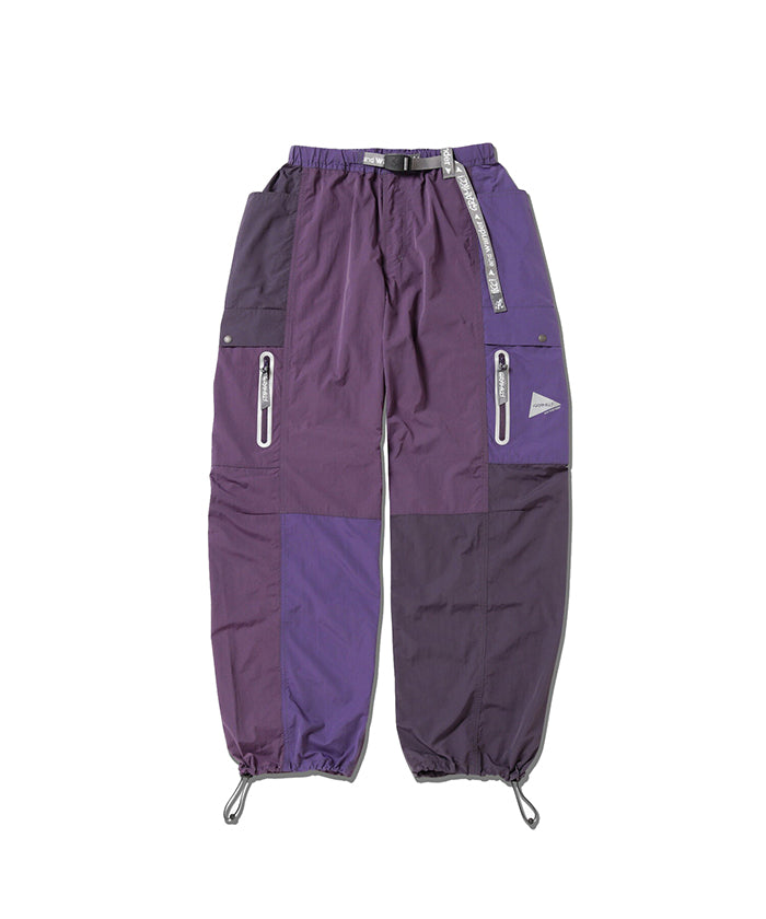 GRAMICCI x And Wander PATCHWORK WIND PANTS 拚布機能風褲