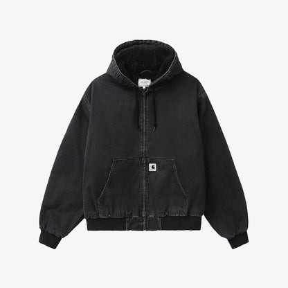 Carhartt WIP OG Active Denim Hooded Jacket 卡哈特水洗加絨牛仔連帽外套