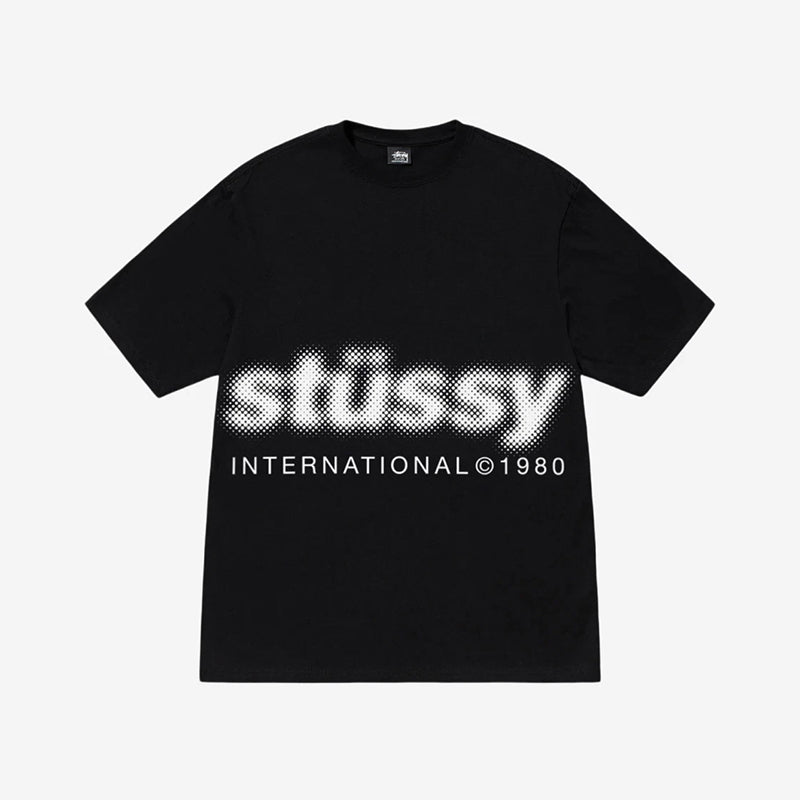 STUSSY網點LOGO印花短袖T恤