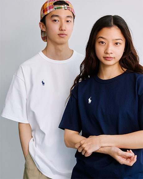 BEAMS x POLO RALPH LAUREN 經典刺繡LOGO短袖T恤 - VANASH