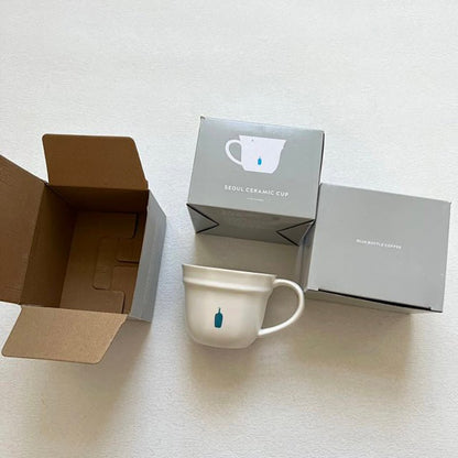 BLUE BOTTLE COFFEE 首爾限定藍瓶陶瓷咖啡杯 - VANASH