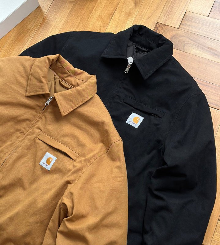 Carhartt WIP 雙面穿 翻領拉鍊鋪棉外套 - VANASH