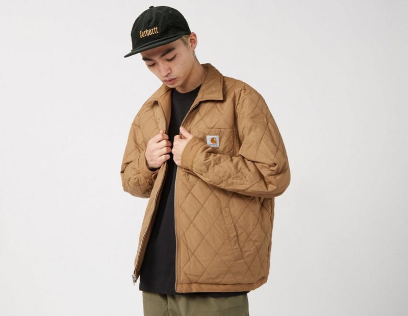 Carhartt WIP 雙面穿 翻領拉鍊鋪棉外套 - VANASH