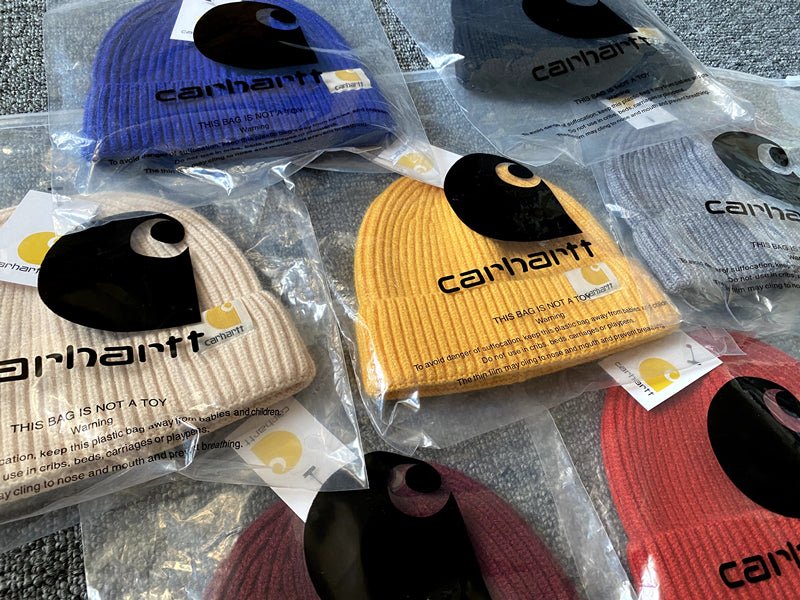 Carhartt WIP 卡哈特 經典方標 針織毛帽 - VANASH