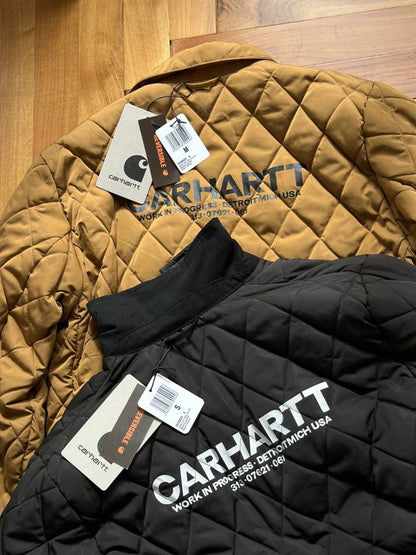 Carhartt WIP 雙面穿 翻領拉鍊鋪棉外套 - VANASH