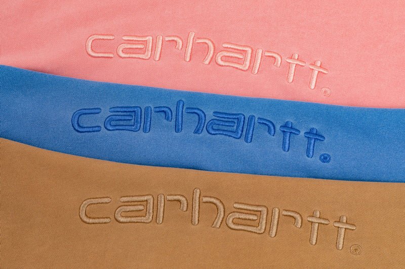 Carhartt Wip 卡哈特水洗刺繡連帽衛衣 - VANASH