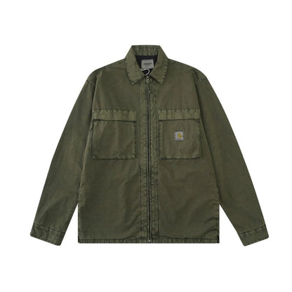 Carhartt WIP 蠟染多口袋工裝夾克 - VANASH