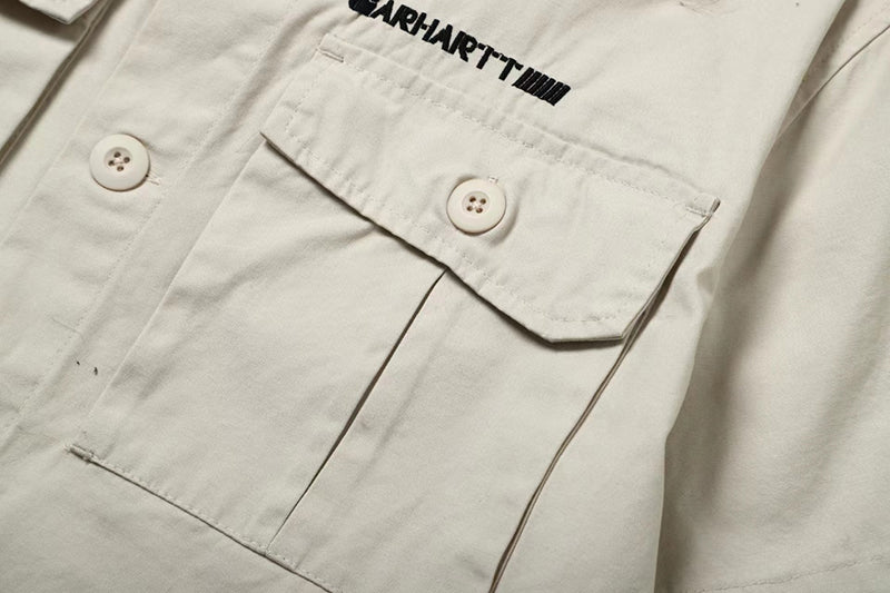 Carhartt WIP 卡哈特口袋工裝短袖襯衫 - VANASH