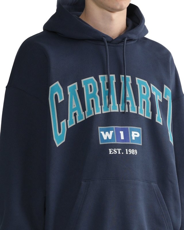 CARHARTT WIP 卡哈特字母圖案印花連帽衛衣 - VANASH