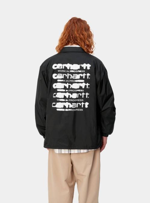 Carhartt WIP Ink Bleed Coach Jacket 卡哈特滲墨字母印花教練夾克