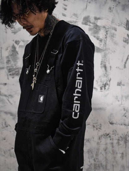 Carhartt WIP × Mastermind JAPAN 聯名反光印花口袋長袖T恤 - VANASH