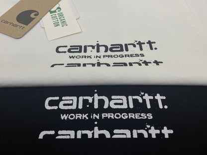 Carhartt WIP 卡哈特黑百印花短袖T恤 - VANASH