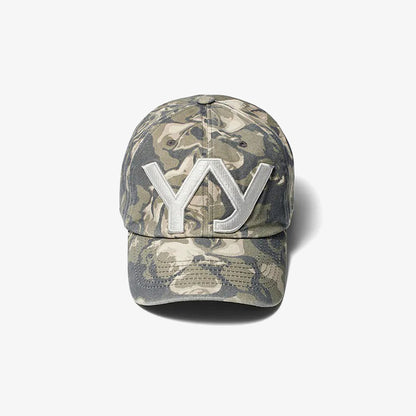 OPEN YY CAMO BALL CAP Yy刺繡迷彩棒球帽