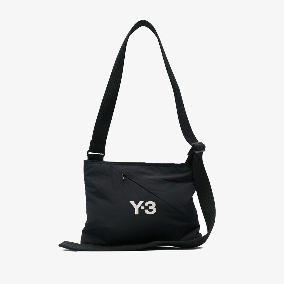 Y-3 LOGO Printed Nylon Sacoche Bag 尼龍斜跨包