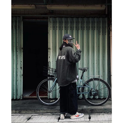 WTAPS LEAGUE BASEBALL FLANNEL SHIRT 西山徹法蘭絨棒球襯衫