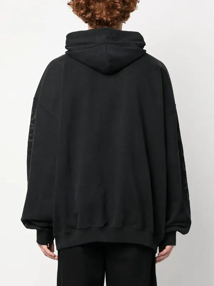 Vetements Anarchy Logo Print Hoodie - 無政府印花重磅連帽衫