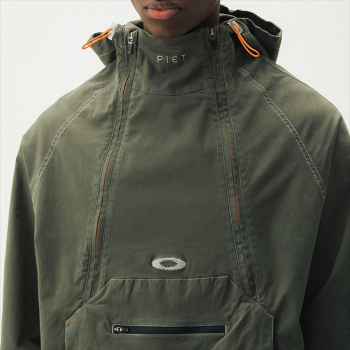 PIET x Oakley STATIC WINDBREAKER 半拉鍊機能連帽風衣