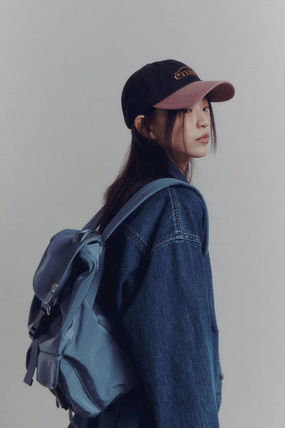 EMIS Double Pocket Backpack 雙口袋尼龍後背包