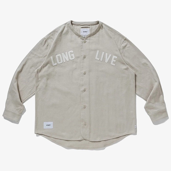 WTAPS LEAGUE BASEBALL FLANNEL SHIRT 西山徹法蘭絨棒球襯衫