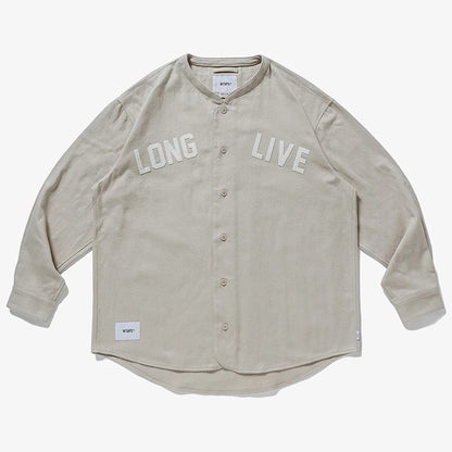 WTAPS LEAGUE BASEBALL FLANNEL SHIRT 西山徹法蘭絨棒球襯衫