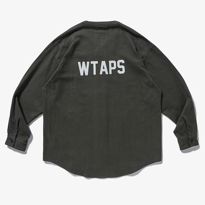 WTAPS LEAGUE BASEBALL FLANNEL SHIRT 西山徹法蘭絨棒球襯衫