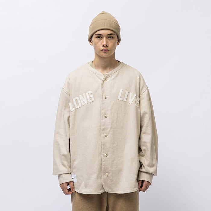 WTAPS LEAGUE BASEBALL FLANNEL SHIRT 西山徹法蘭絨棒球襯衫