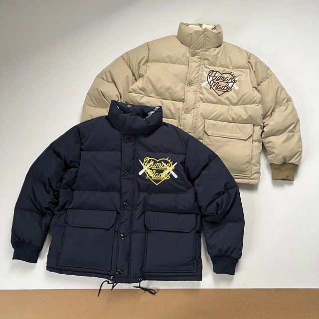 HUMAN MADE x KAWS Season2 雙面穿防水羽絨外套