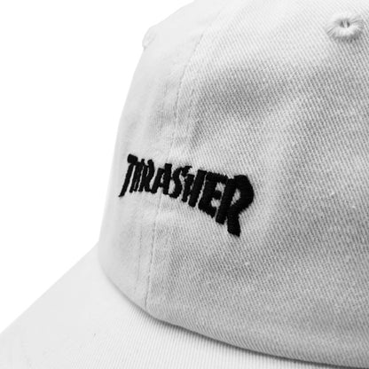 THRASHER 火焰經典刺繡彎簷棒球帽