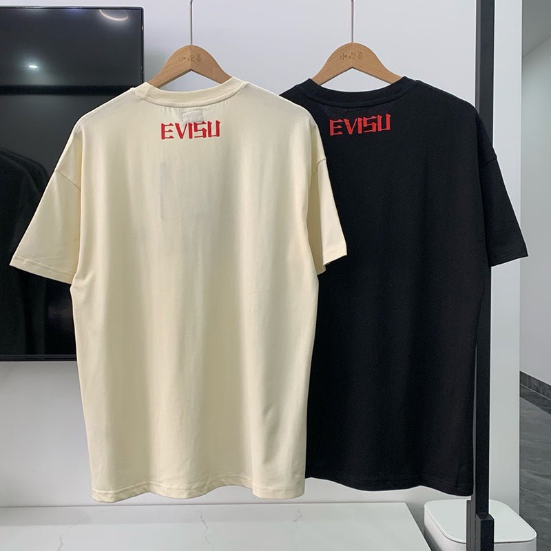 EVISU 經典刺繡LOGO短袖上衣 - VANASH