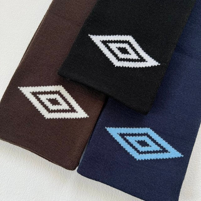 UMBRO SP Scarf Beanie - 別注款二合一針織圍巾冷帽