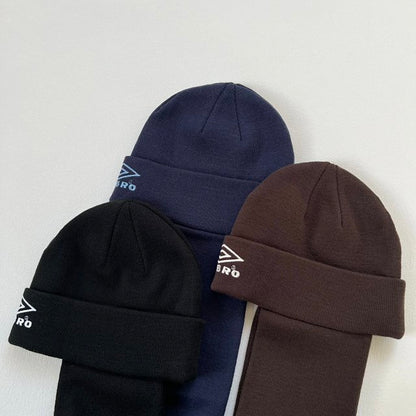 UMBRO SP Scarf Beanie - 別注款二合一針織圍巾冷帽