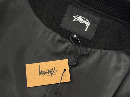 STUSSY SS-LINK VARSITY 重磅刺繡鋪棉棒球外套