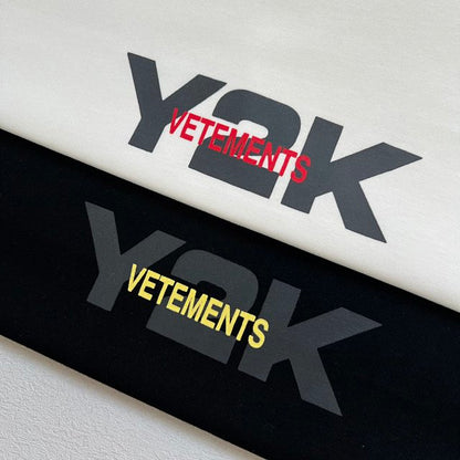 VETEMENTS 印花短袖T恤