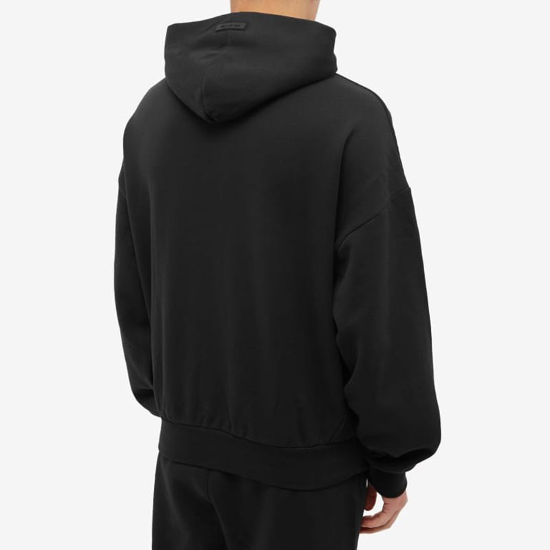 FEAR OF GOD ESSENTIALS CORE 23 HOODIE 全黑黑魂LOGO連帽衛衣 - VANASH