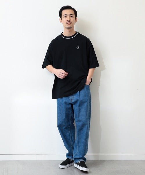 FRED PERRY × BEAMS 聯名別注款廓形短袖T恤 - VANASH