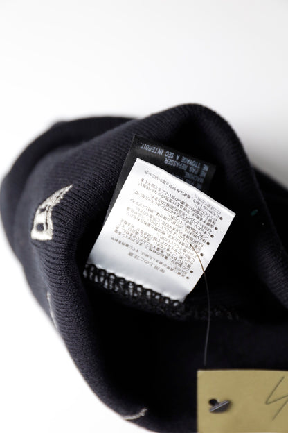 Yohji Yamamoto x New Era 山本耀司簽名刺繡聯名針織毛帽