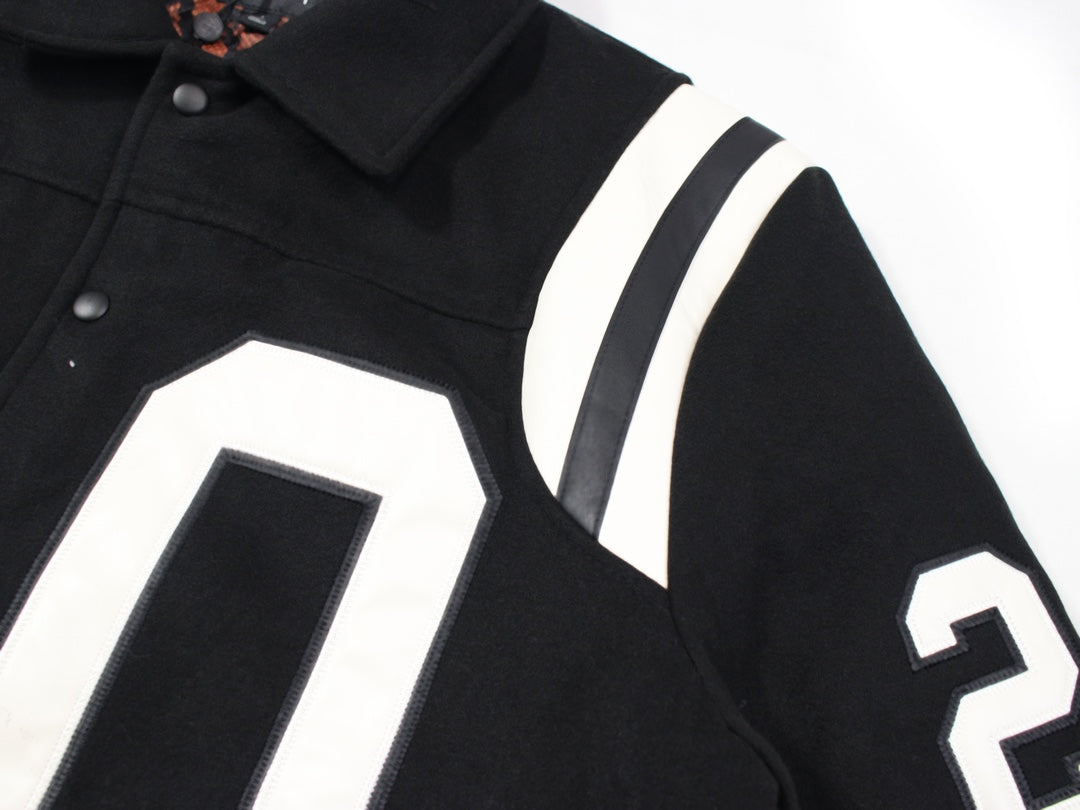 玩酷Plus+潮流服飾嚴選】STUSSY 80 WOOL VARSITY JACKET 復古翻領鋪棉