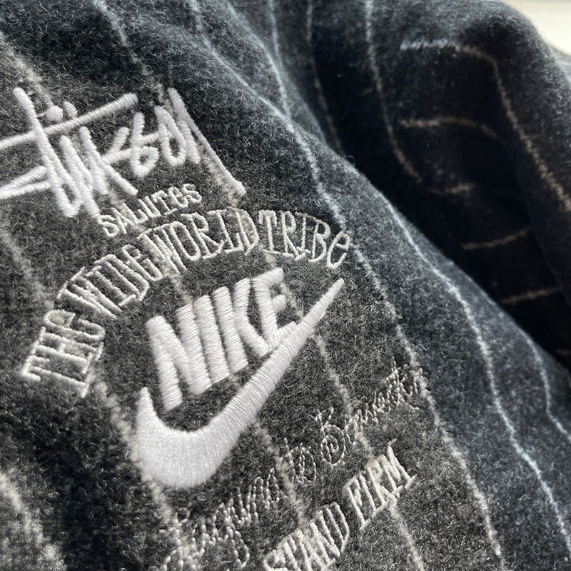 STUSSY X NIKE STRIPED WOOL JACKET 條紋羊毛鋪棉外套 DR4023-010