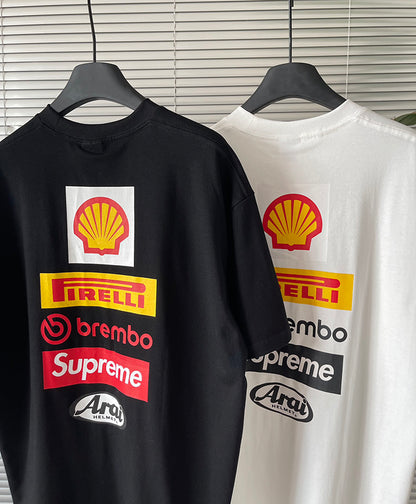 Supreme × Ducati  多重印花短袖